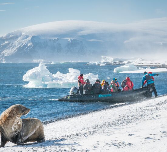 Nordspitzbergen Basecamp - Kajakfahren, Schneeschuhwandern, Wandern & Fotoworkshop © Antarktis alles